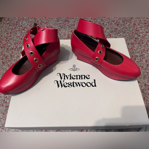 VIVIENNE WESTWOOD- BRAND NEW ASTRAL CRISS CROSS SHOES - Picture 2 of 6